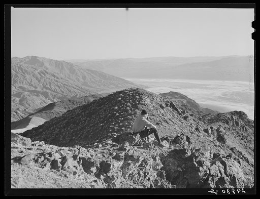 Untitled photo, possibly related to: Dantes View. Death Valley, California
