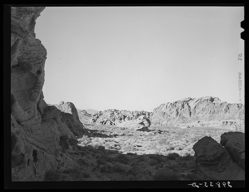 Rock formation. Valley of Fire. Clark County, Nevada