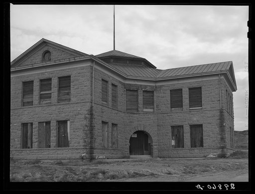 Abandoned school. Goldfield, Nevada