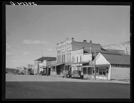 Main street. Eureka, Nevada
