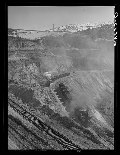 Copper pit. Ruth, Nevada