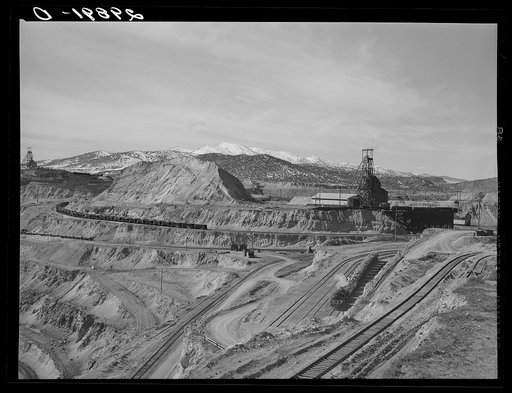 Copper pit. Ruth, Nevada