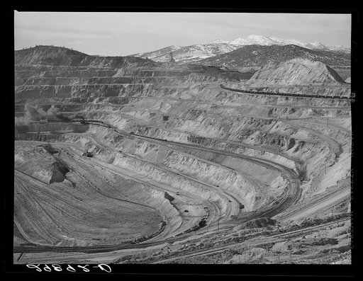 Copper pit. Ruth, Nevada