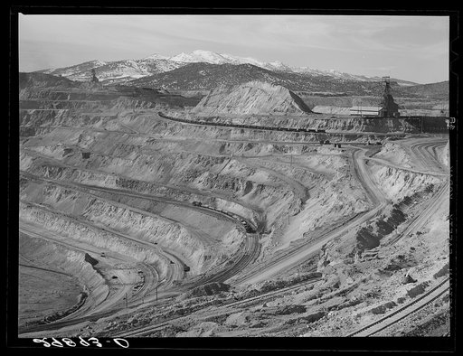 Copper pit. Ruth, Nevada