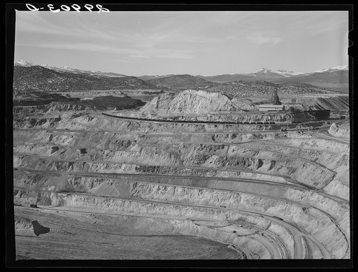 Copper pit. Ruth, Nevada