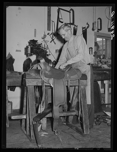 Saddle makers. Capriola Saddlery, Elko, Nevada