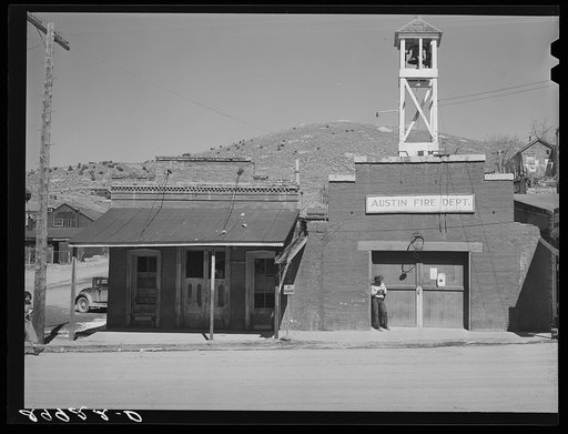 Fire department. Austin, Nevada
