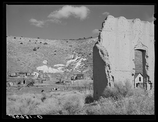 Ghost mining town. Austin, Nevada