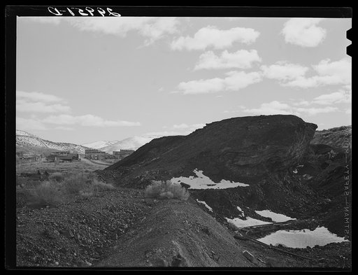 Abandoned mine workings. Austin, Nevada