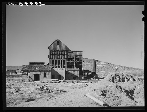 Abandoned mill. Washoe County, Nevada
