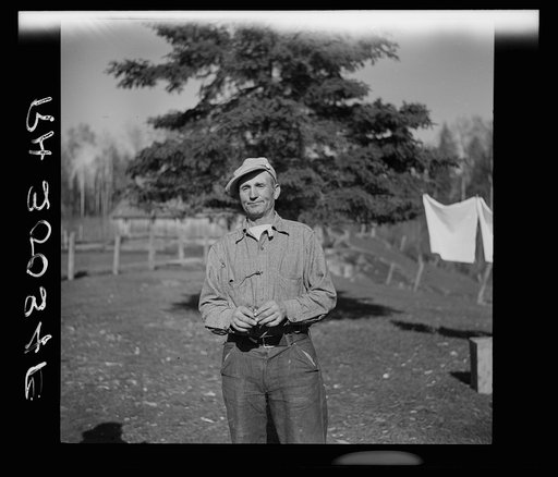 Lumberjack near Littlefork, Minnesota