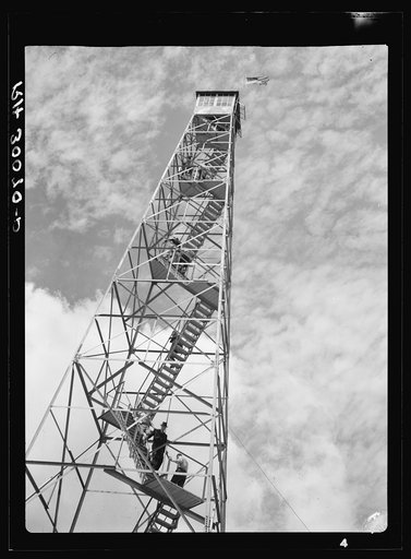 Firetower. Allegan Project, Michigan