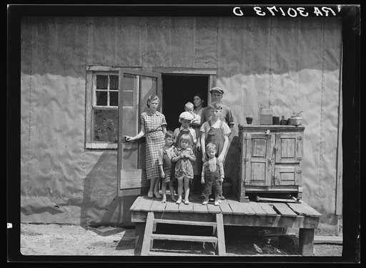 Ray Allen family near Black River Falls, Wisconsin