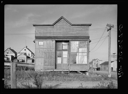 Abandoned saloon. Winton, Minnesota