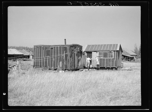 Abadoned lumber camp. Gemmel, Minnesota