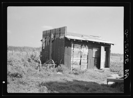 Tarpaper shed in Gemmel, Minnesota