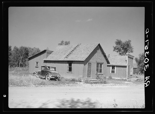Dwellings. Gemmel, Minnesota. Logging "bust" town