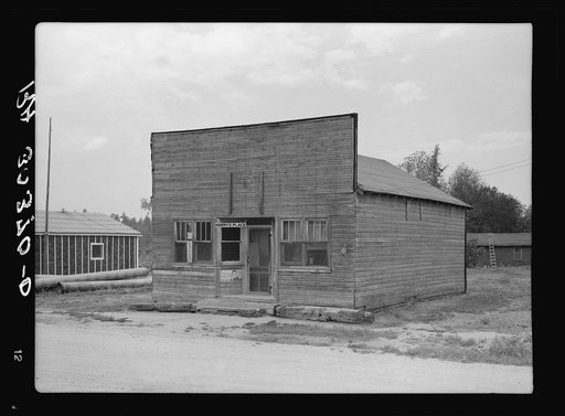Saloon. Craigville, Minnesota "frontier" lumberjack town