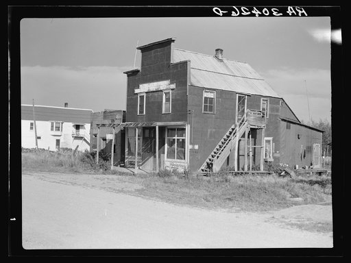 Old general store. Funkley, Minnesota