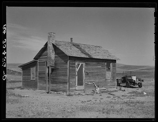 Farmhouse of Olaf Fugelburg. Williams County, North Dakota