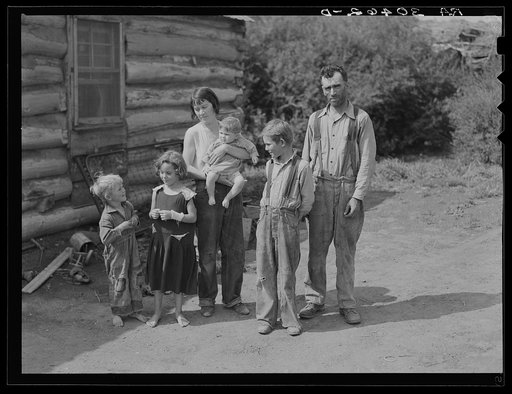 Untitled photo, possibly related to: The Huravitch family, farmers in Williams County, North Dakota