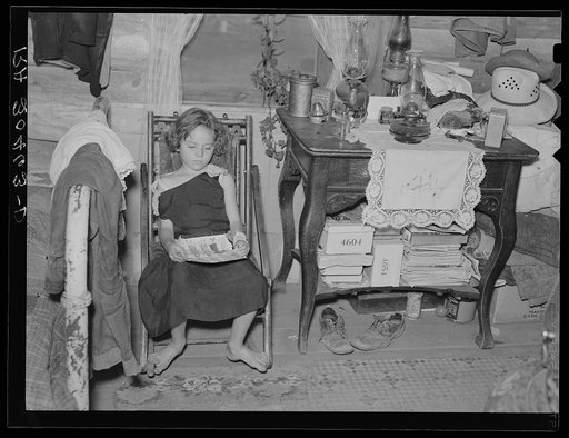 Daughter of William Huravitch. Williams County, North Dakota