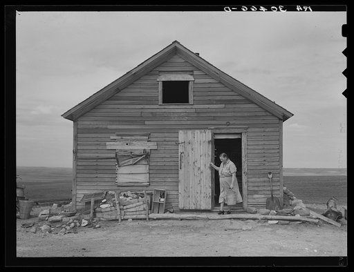 Mrs. Herman Gerling, farmer's wife. Williams County, North Dakota