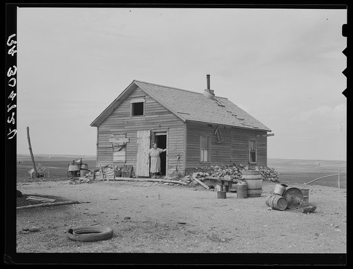 Home of Herman Gerling. Wheelock, North Dakota