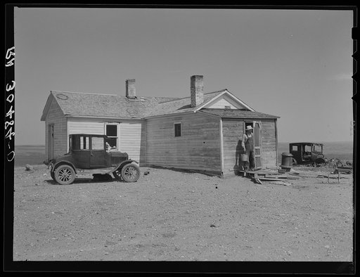 Farmhouse of Edwin Gorder. Williams County, North Dakota
