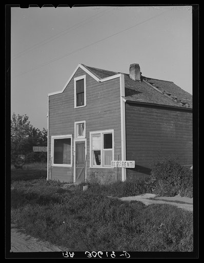 Boarding house at Littlefork, Minnesota, used mostly by lumberjacks