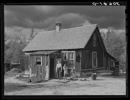 Home of Steve Flanders near Northome, Minnesota