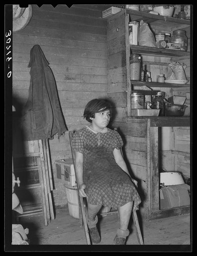 Beet worker's child near East Grand Forks, Minnesota