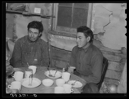 Mexican beet workers. East Grand Forks, Minnesota