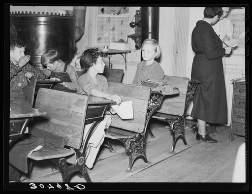 Rural school. This school had five cases of scabies out of the fifteen attending. Williams County, North Dakota