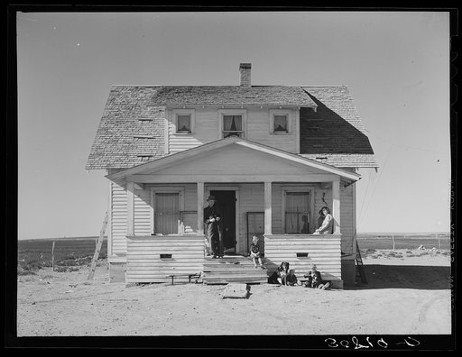 Home of A.O. Ryland near Williston, North Dakota