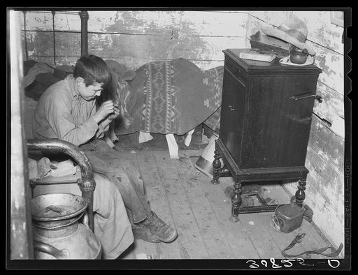 Son of Joe Kramer. Near Williston, North Dakota
