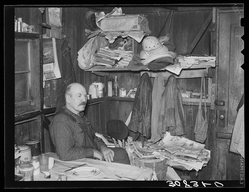Ole Thompson, farmer near Wheelock, North Dakota