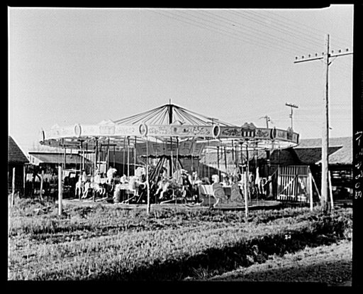 Merry-go-round. Towner, North Dakota