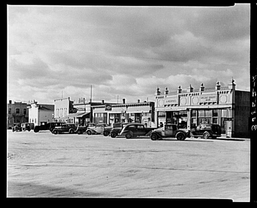 Main street. Michigan, North Dakota