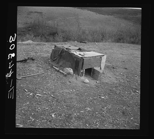 Building on Joe Kramer's farm near Williston, North Dakota