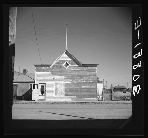 Old store. Des Lacs, North Dakota