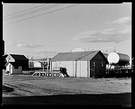 Oil station. Plentywood, Montana