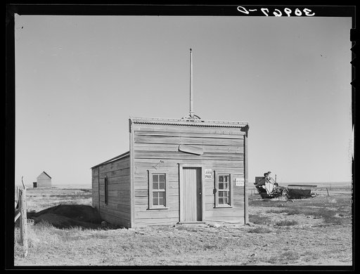 Untitled photo, possibly related to: Old justice court and U.S. Commissioners court in Dagmar. Sheridan County, Montana