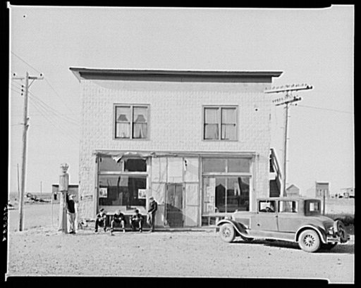 General store. Rawson, McKenzie County, North Dakota