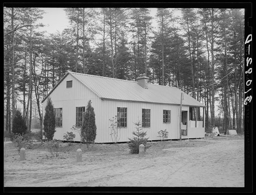 Steel house at Greenbelt, Maryland