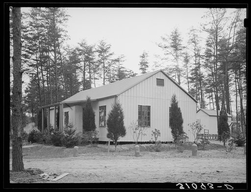 Steel house at Greenbelt, Maryland