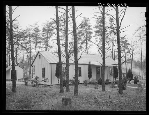 Steel house at Greenbelt, Maryland