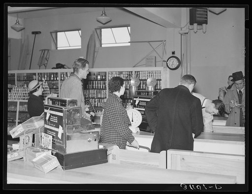 Interior of the store at Greenbelt, Maryland