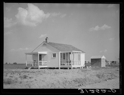 Southeast Missouri Farms. Type of house for FSA (Farm Security Administration) clients