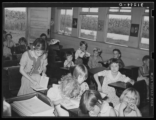 White school near Southeast Missouri Farms